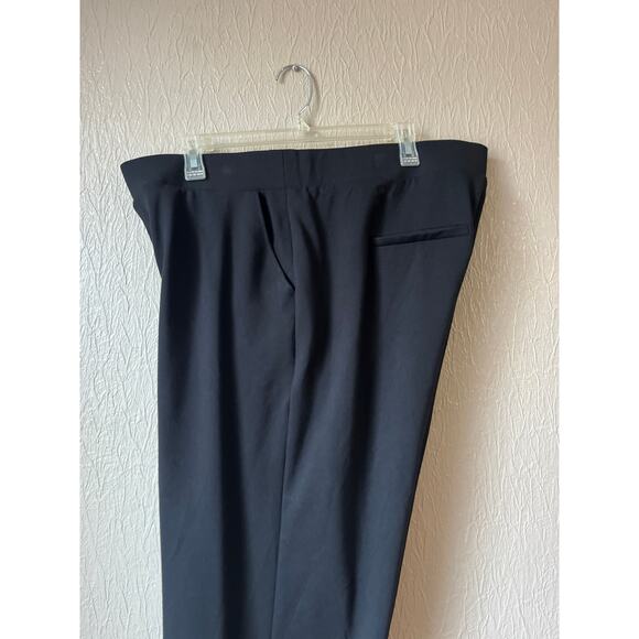 Torrid Women's Pull On Relaxed High Rise Black Pants Size 2 Tall Short  /18-20 - Picture 4 of 11